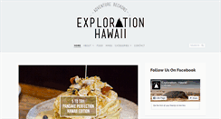 Desktop Screenshot of explorationhawaii.com